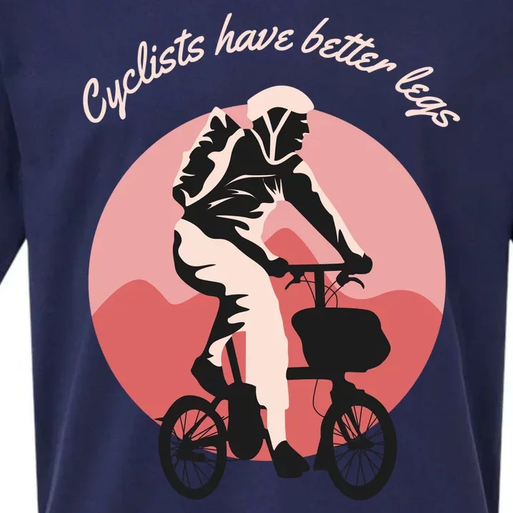 Cyclist Have Better Legs Sueded Cloud Jersey T-Shirt