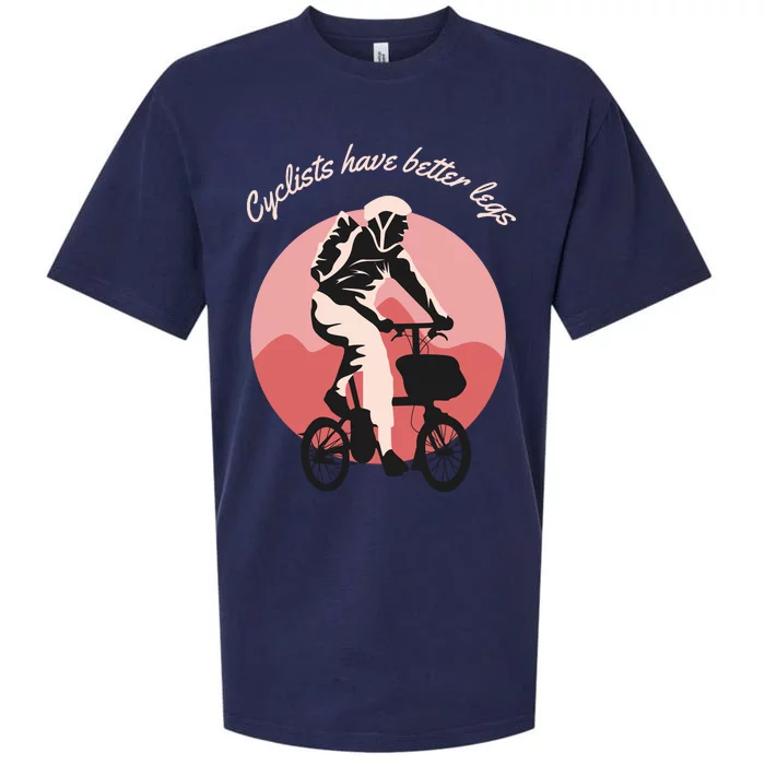 Cyclist Have Better Legs Sueded Cloud Jersey T-Shirt