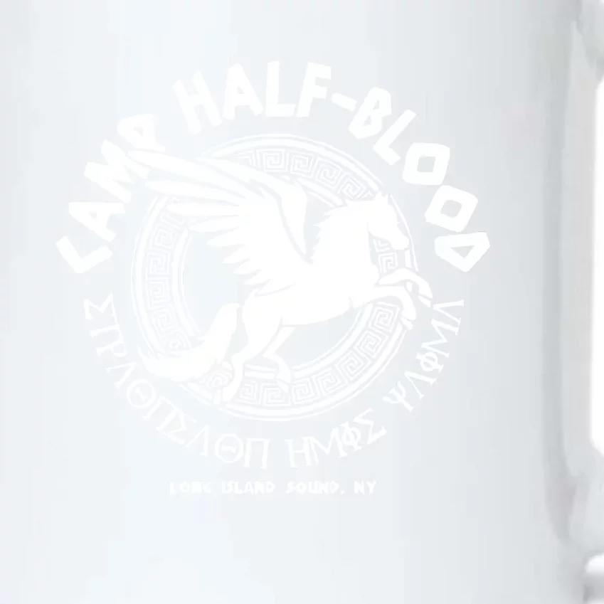 Camp Half Blood Long Island Black Color Changing Mug