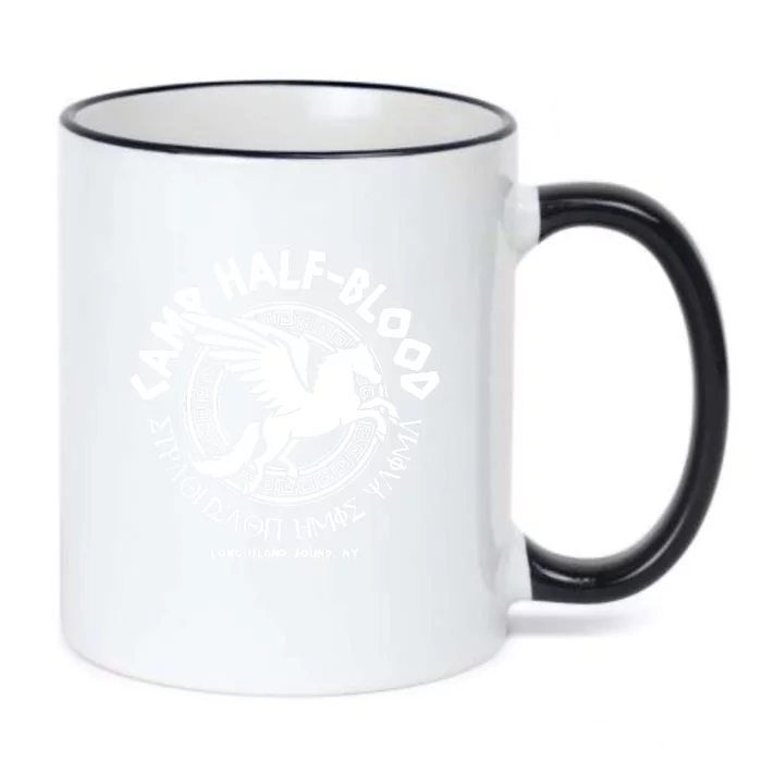 Camp Half Blood Long Island Black Color Changing Mug