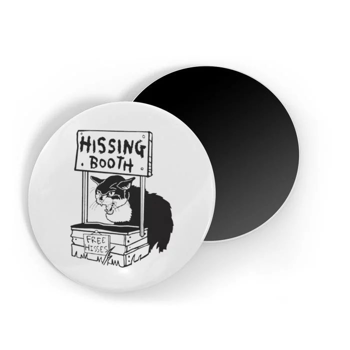 Cat Hissing Booth Free Hisses Magnet