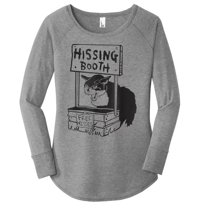 Cat Hissing Booth Free Hisses Women's Perfect Tri Tunic Long