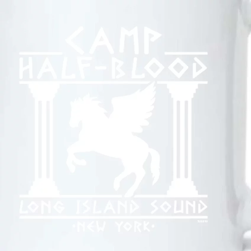 Camp Half Blood Long Island Black Color Changing Mug