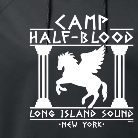 Camp Half Blood Long Island Performance Fleece Hoodie