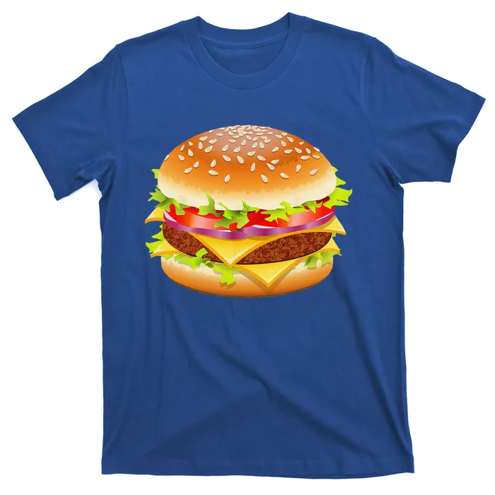 Cheeseburger Hamburger Burger Funny Food Halloween Costume T-Shirt