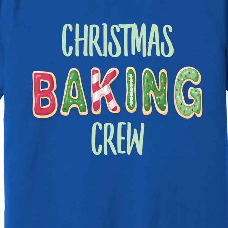 Christmas Holiday Baking Cookie Crew Team Funny Gift Premium T-Shirt