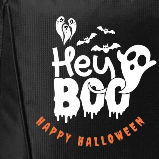 Cute Hey Boo! Cute Gift City Backpack