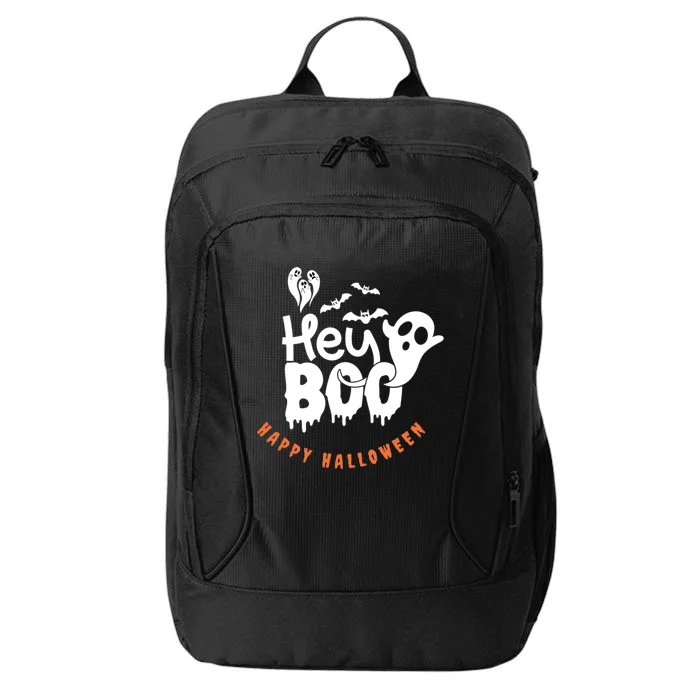 Cute Hey Boo! Cute Gift City Backpack