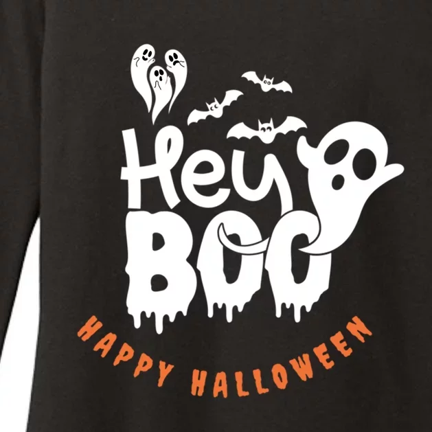 Cute Hey Boo! Cute Gift Womens CVC Long Sleeve Shirt