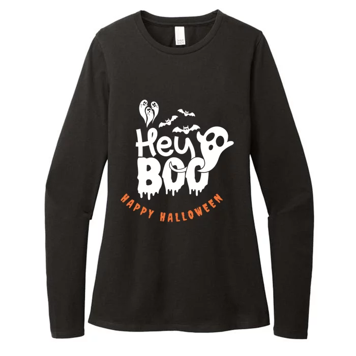 Cute Hey Boo! Cute Gift Womens CVC Long Sleeve Shirt