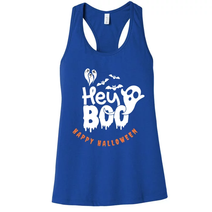 Cute Hey Boo! Cute Gift Women's Racerback Tank