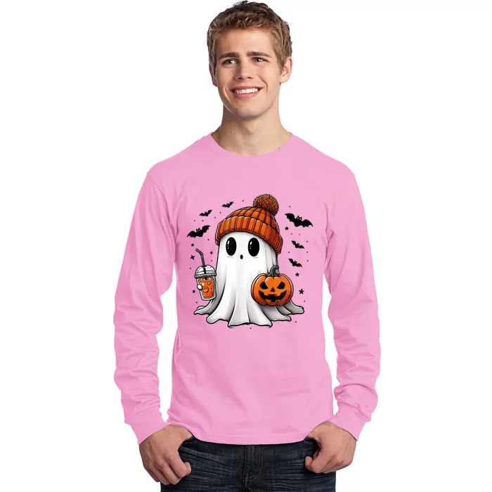 Cute Halloween Bougie Ghost Long Sleeve Shirt