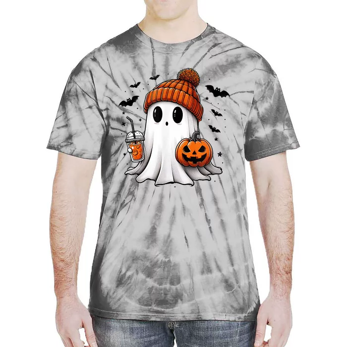 Cute Halloween Bougie Ghost Tie-Dye T-Shirt