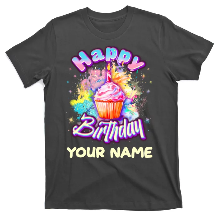 Airbrush Ninja Turtle Birthday Shirt Design Adult M / No