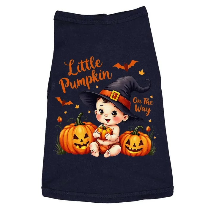 Cute Halloween Baby Announcement Doggie Tank