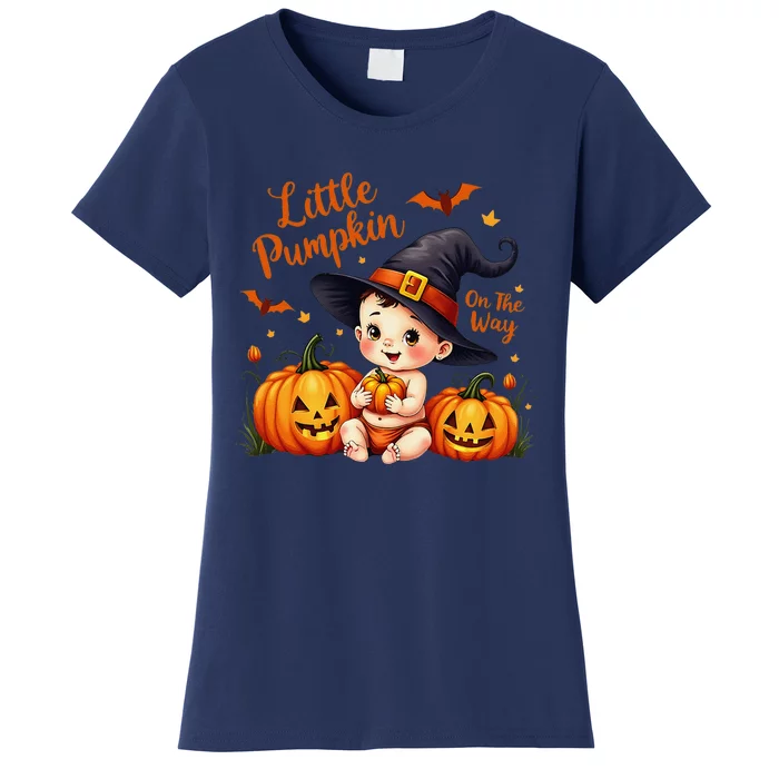 Cute Halloween Baby Announcement Women's T-Shirt