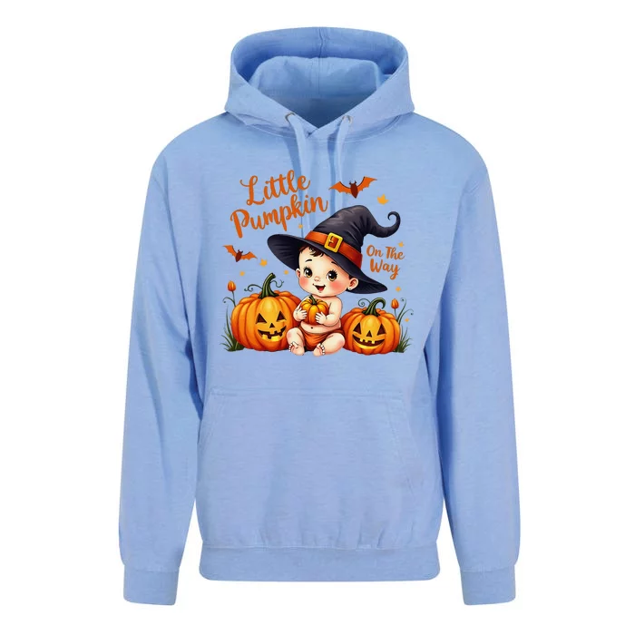 Cute Halloween Baby Announcement Unisex Surf Hoodie