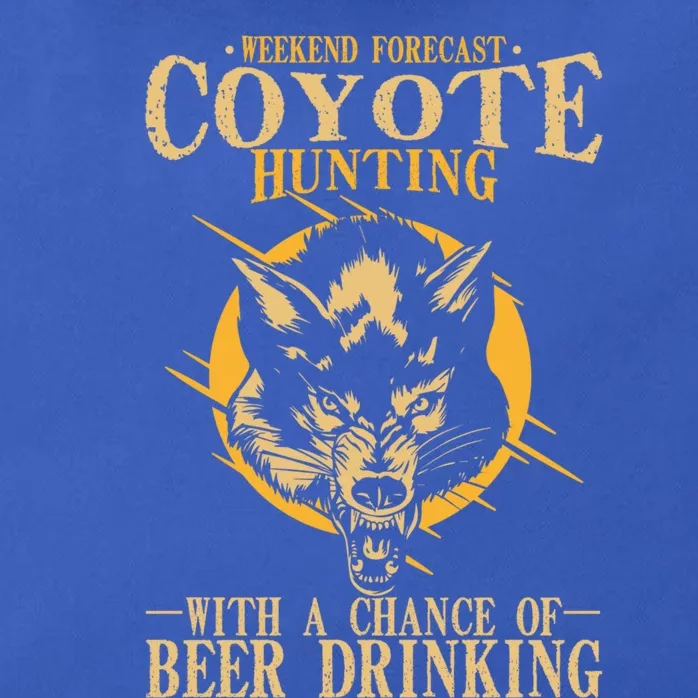 Coyote Hunting Beer Ing Gift Zip Tote Bag