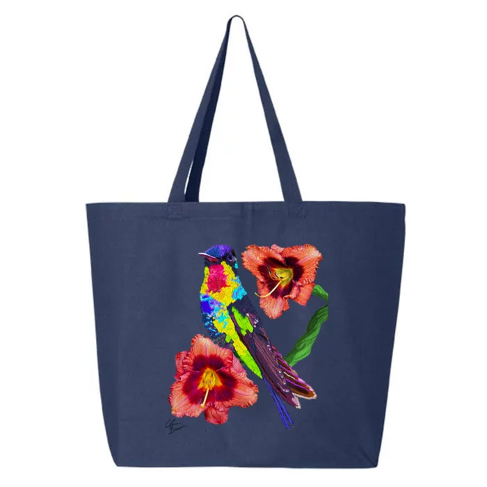 Colorful Hummingbird Bird Animal Birthday Mother’s Earth Day Gift 25L Jumbo Tote