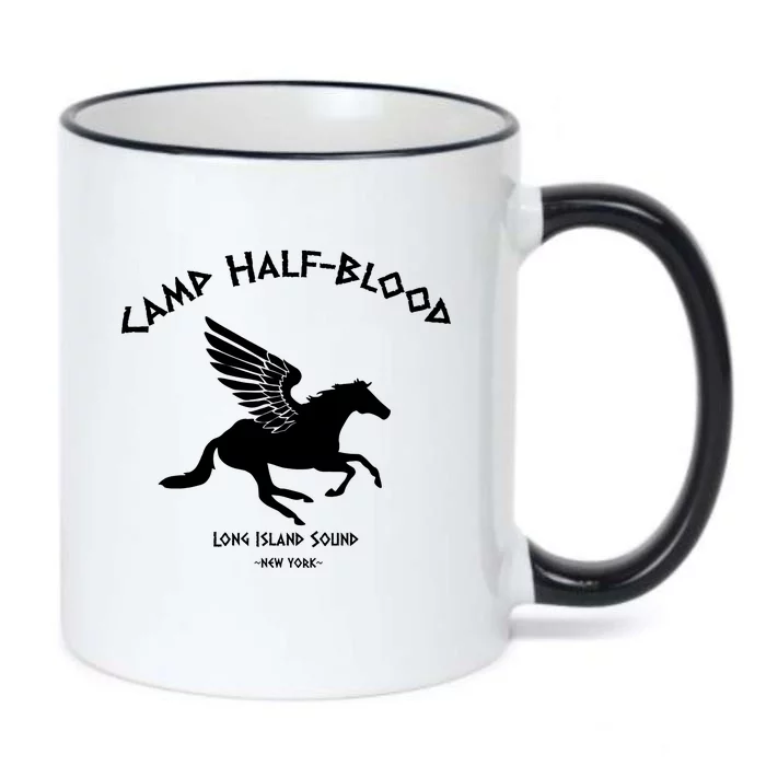 Camp Half Blood Percy Jackson Black Color Changing Mug