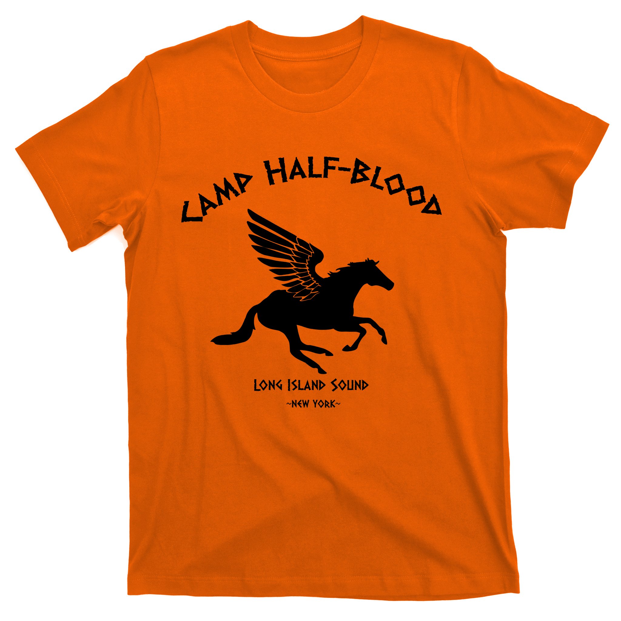 CAMP HALF-BLOOD Official Women's Long Island Sound Percy Jackson T-Shirt  Small