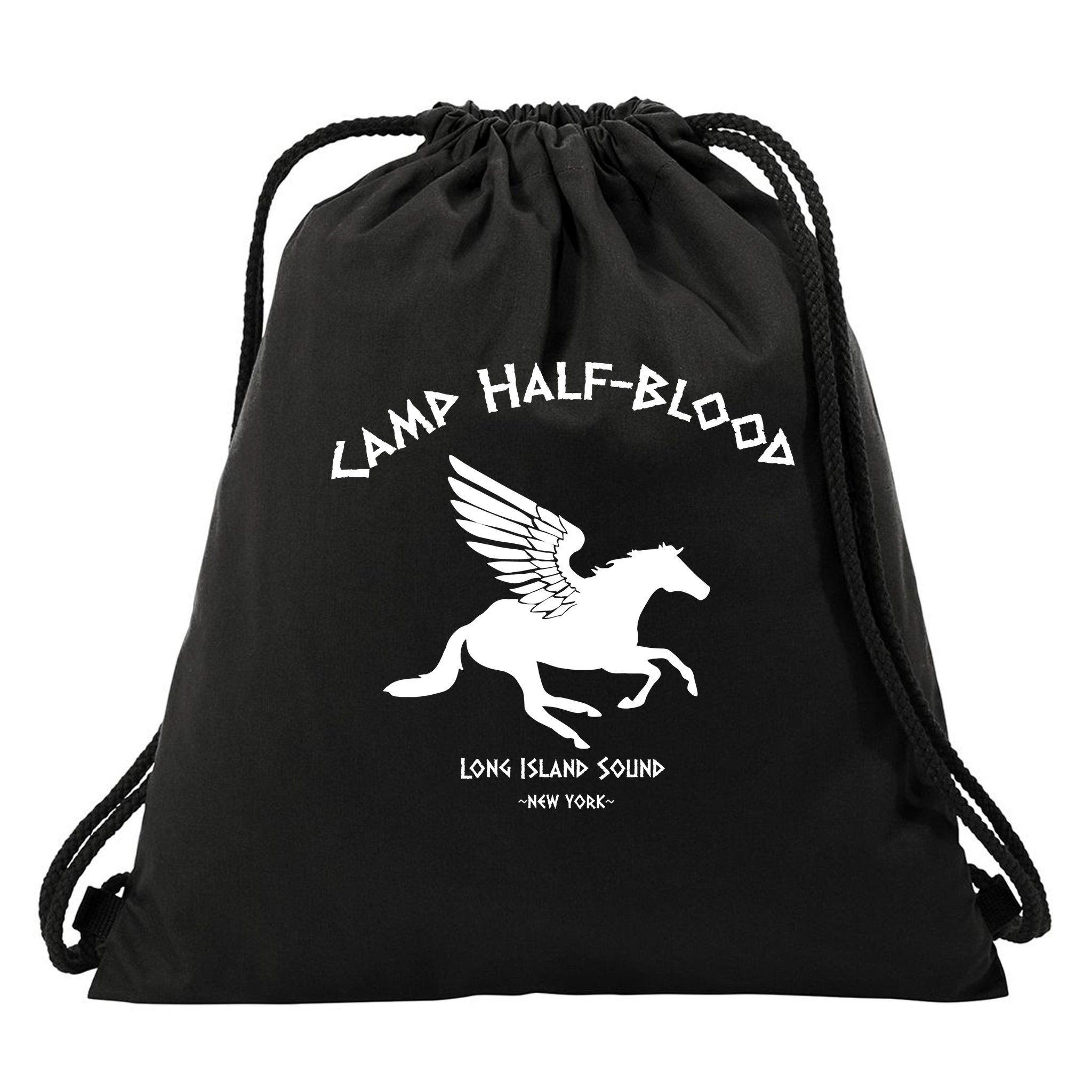 Camp Half Blood Full camp logo' Cotton Drawstring Bag