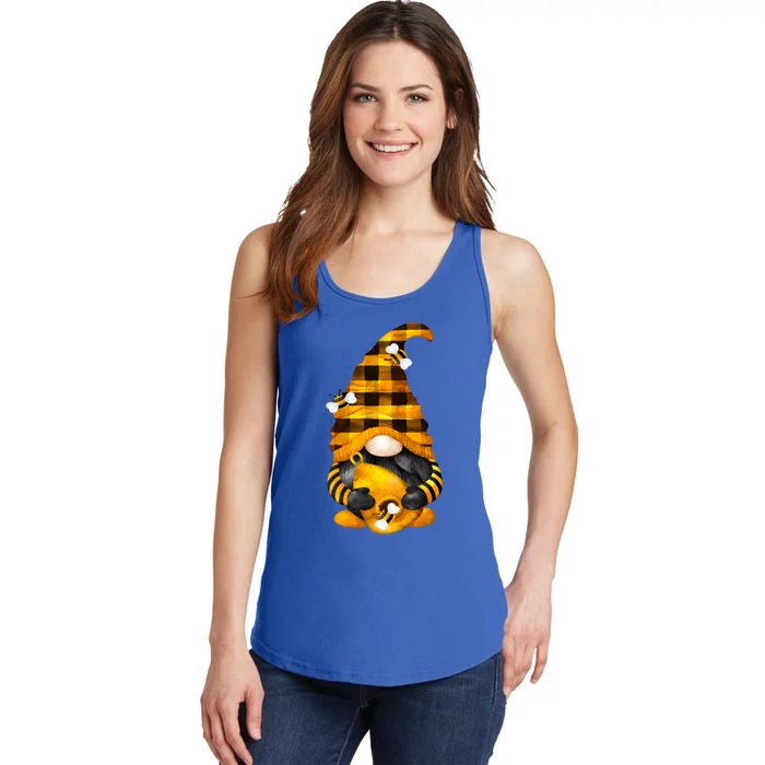 Cute Honey Bee Gnome For Xmas Matching Couple And Beekeeper Funny Gift Ladies Essential Tank