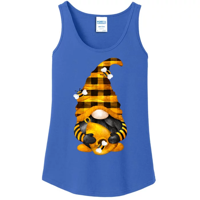 Cute Honey Bee Gnome For Xmas Matching Couple And Beekeeper Funny Gift Ladies Essential Tank