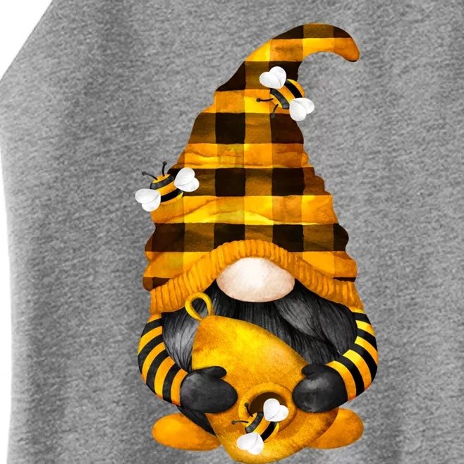 Cute Honey Bee Gnome For Xmas Matching Couple And Beekeeper Funny Gift Women’s Perfect Tri Rocker Tank