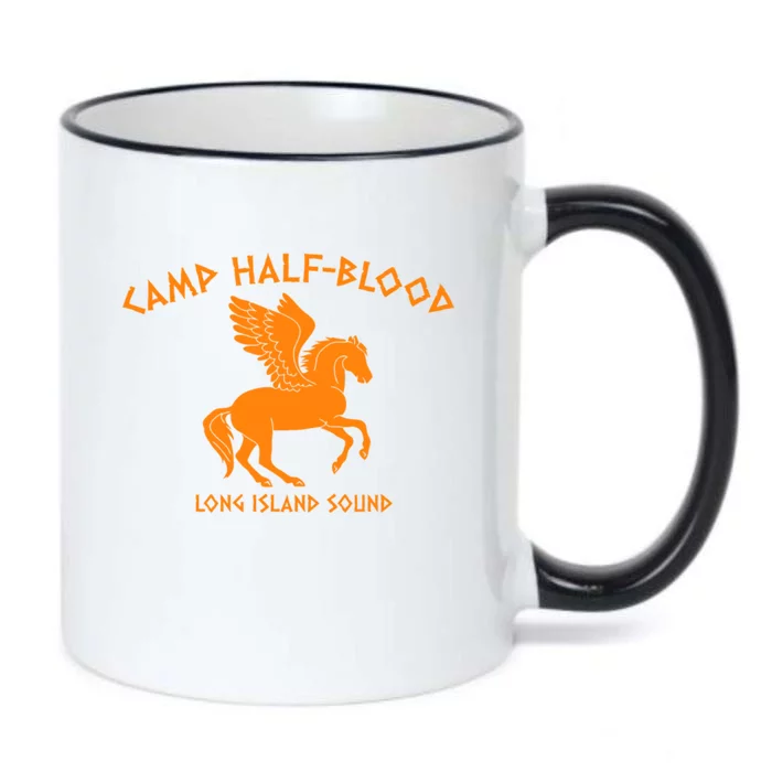 Camp Half Blood Percy Jackson Black Color Changing Mug