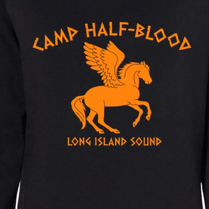 Camp Half Blood Percy Jackson Womens California Wash Sweatshirt