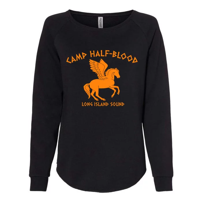 Camp Half Blood Percy Jackson Womens California Wash Sweatshirt