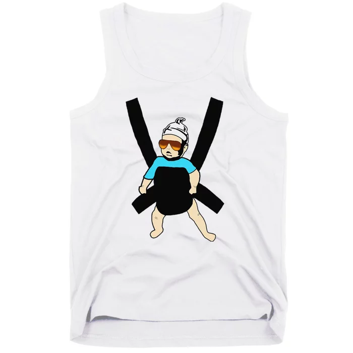 Carlos Hangover Baby Sunglasses Funny Tank Top