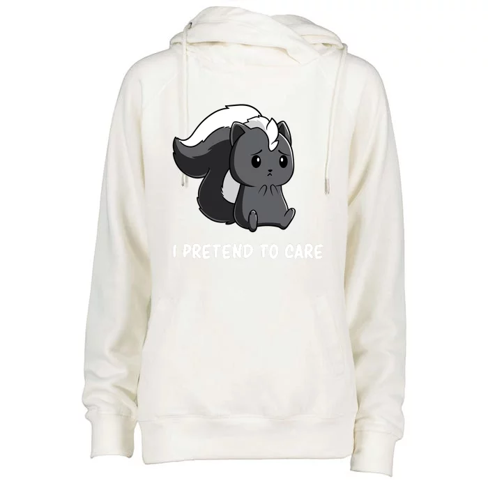 Cute Honey Badger Sarcasm Funny Badgers Womens Funnel Neck Pullover Hood