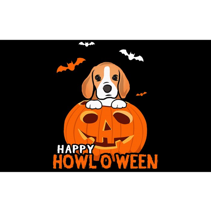 Cute Halloween Beagle Dog Pumpkin Costumes Thanksgiving Bumper Sticker