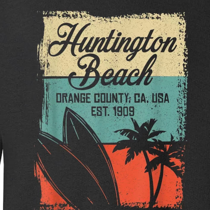 Cool Huntington Beach Surfing Competitions Toddler Sweatshirt