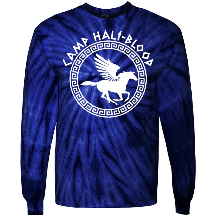 Camp Half Blood Olympian Training Game Tie-Dye Long Sleeve Shirt