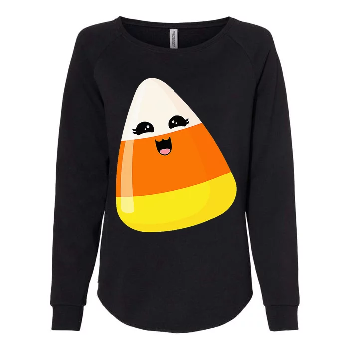 Cute Halloween Candy Corn Costume Kawaii Groovy Womens California Wash Sweatshirt