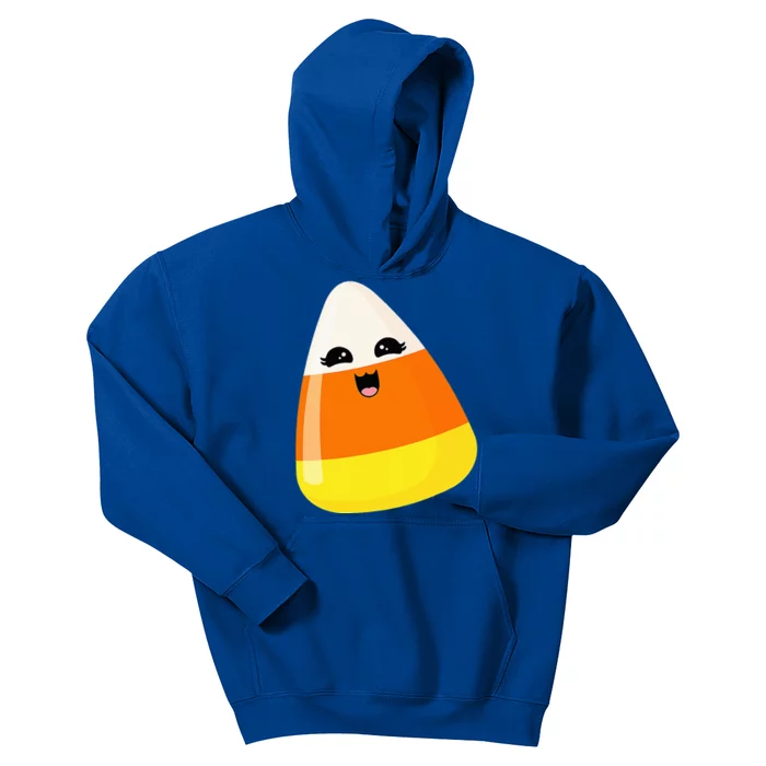 Cute Halloween Candy Corn Costume Kawaii Groovy Kids Hoodie