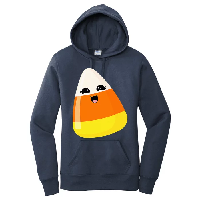 Cute Halloween Candy Corn Costume Kawaii Groovy Women's Pullover Hoodie