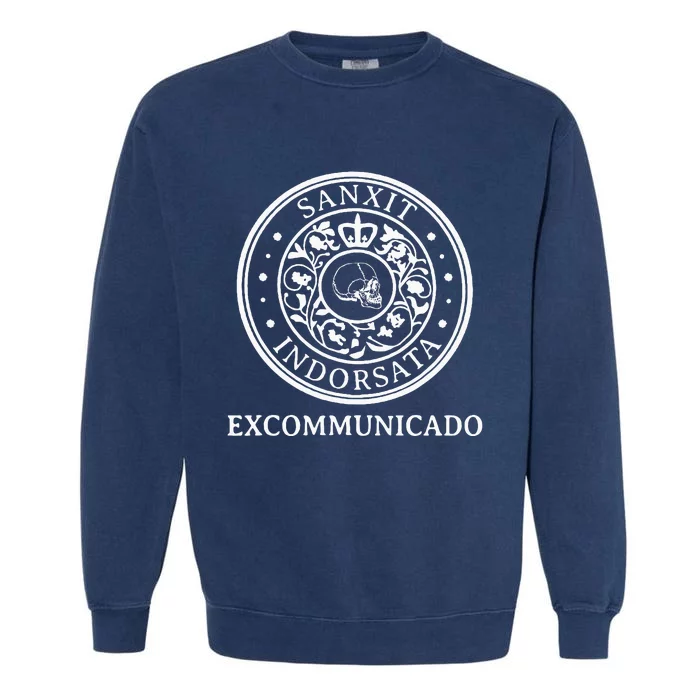 Cool Hotel Continental NY Nerd John Excommunicad Geek Garment-Dyed Sweatshirt