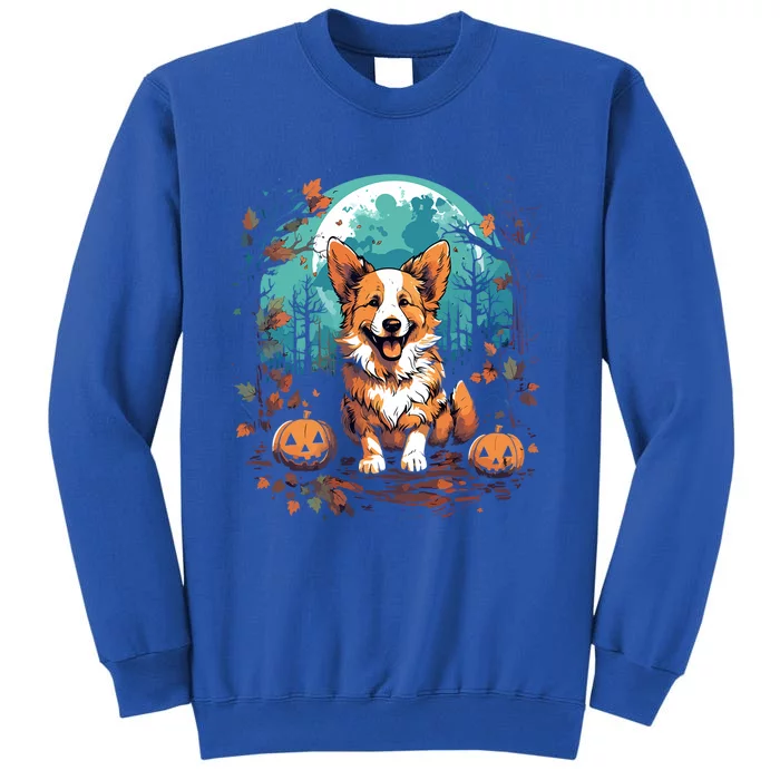 Corgi Halloween Cute And Spooky Dog Funny Gift Sweatshirt