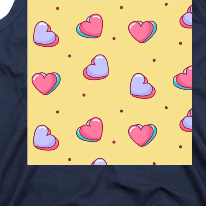 Candy Hearts Cute Valentine's Day Tank Top