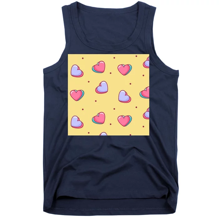 Candy Hearts Cute Valentine's Day Tank Top