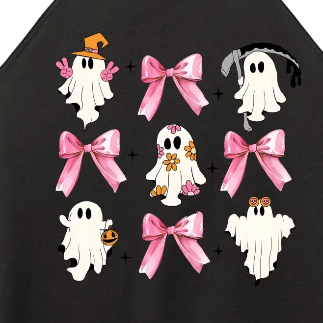 Coquette Halloween Cute Ghost Women’s Perfect Tri Rocker Tank