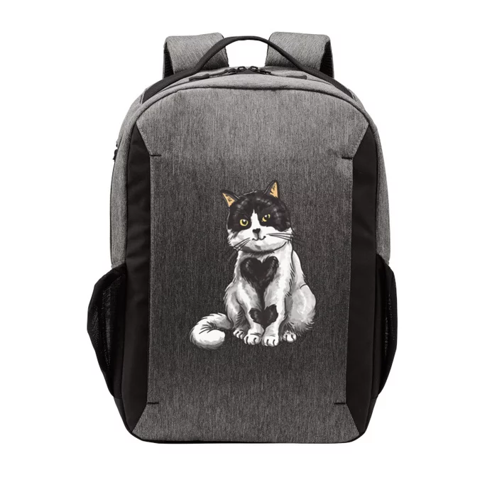 Cat Heart Cute Vector Backpack