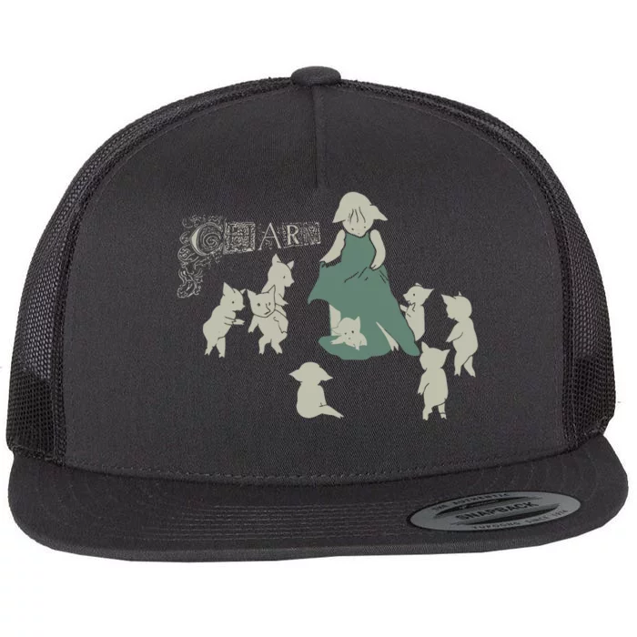 Charm Herd Flat Bill Trucker Hat