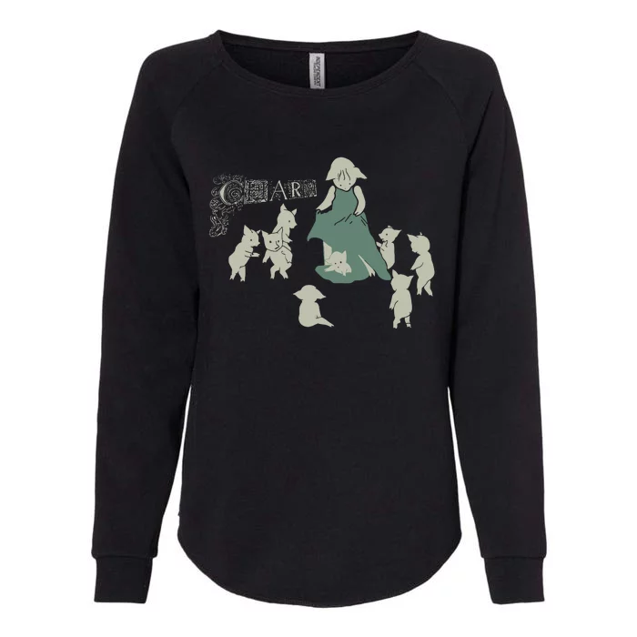 Charm Herd Womens California Wash Sweatshirt