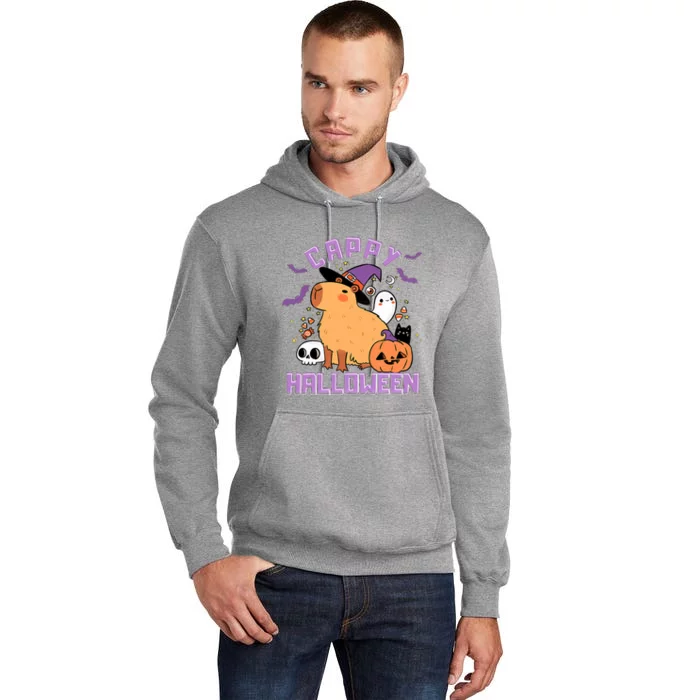 Cappy Halloween Cute Capybara Halloween Tall Hoodie