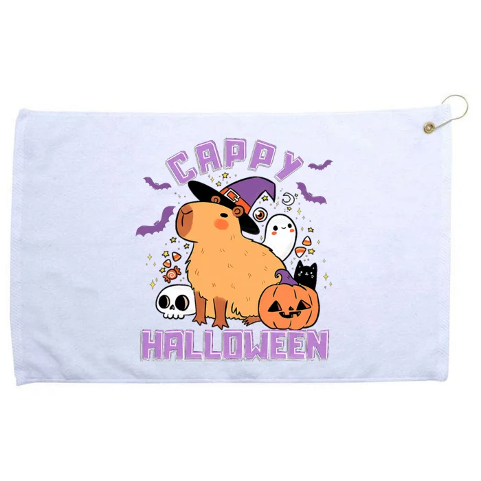 Cappy Halloween Cute Capybara Halloween Grommeted Golf Towel